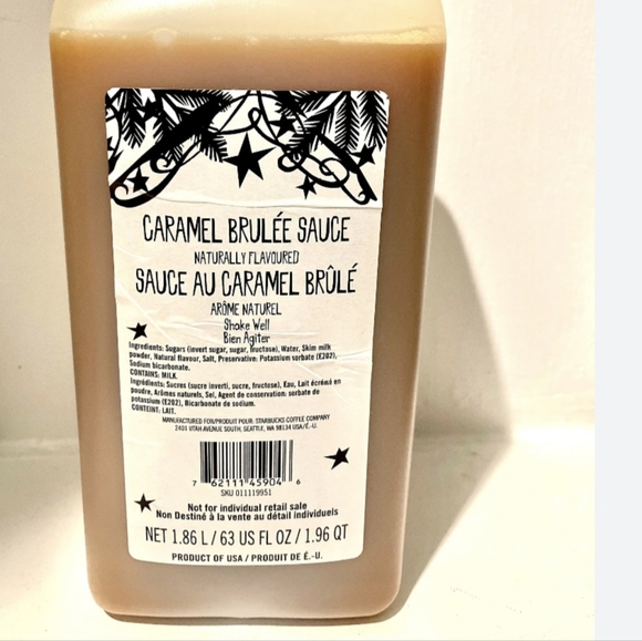 Starbucks Kitchen New Seasonal Starbucks Caramel Brulee Sauce